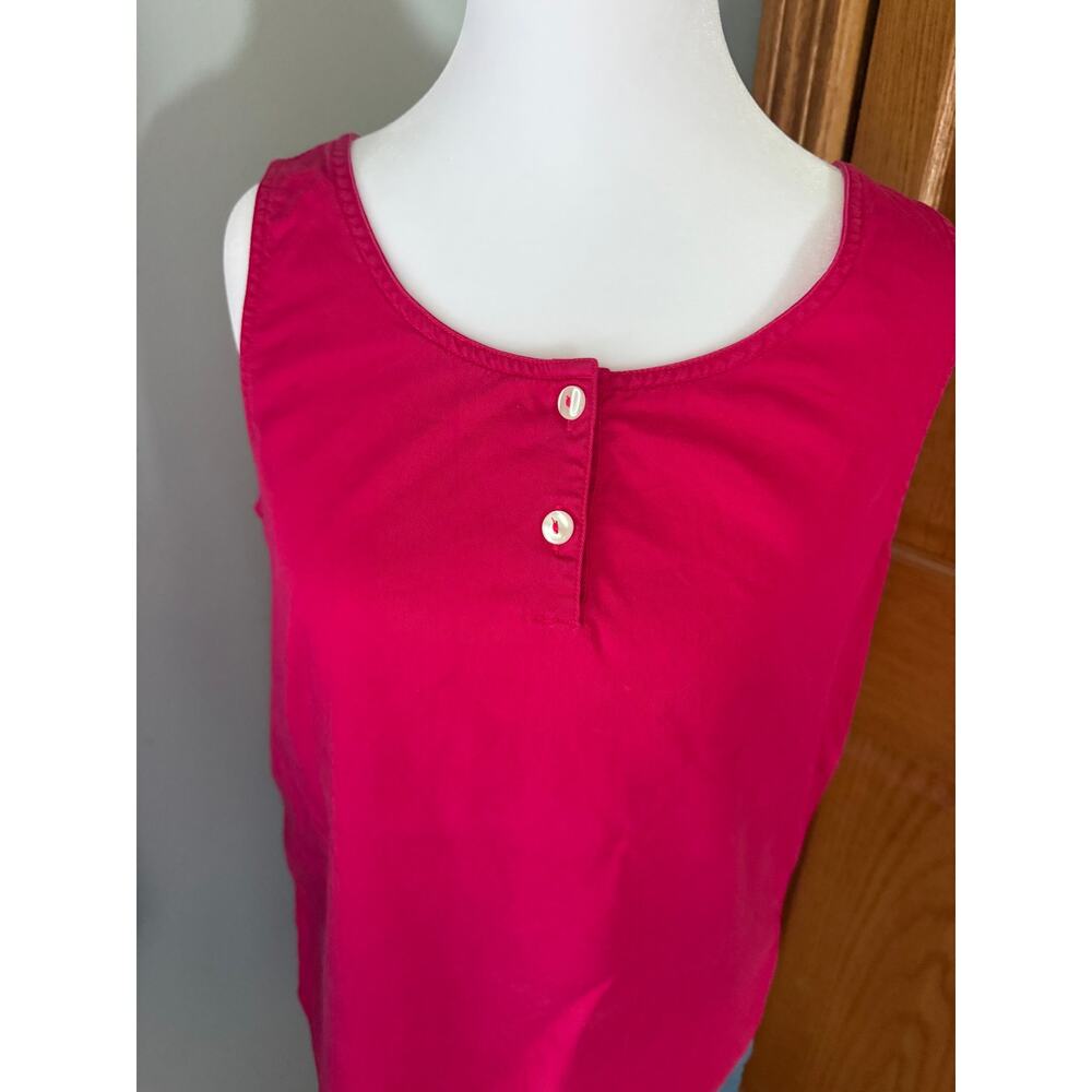 Vintage LizSport  Rayon Tank Top Size Small - Picture 4 of 6